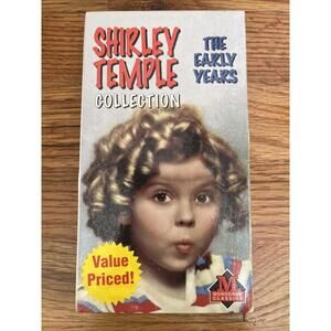 New Sealed Shirley Temple - The Early Years Box Set (VHS, 1999)